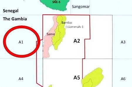 Gambia kéo dài thời gian cấp phép thăm dò lô A1 ngoài khơi