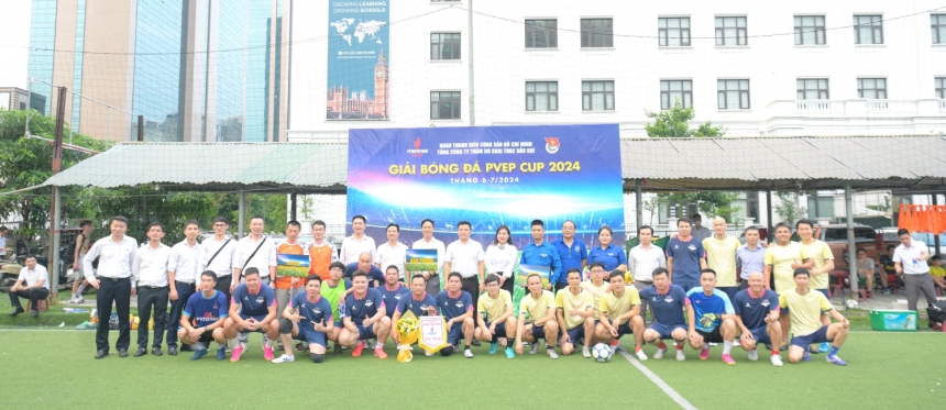 Khởi tranh Giải bóng đá PVEP Cup 2024 do Đoàn Thanh niên PVEP tổ chức