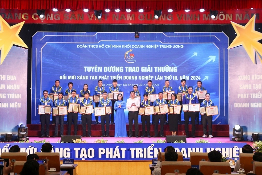 3 công trình của Tuổi trẻ Dầu khí được trao Giải thưởng đổi mới sáng tạo phát triển doanh nghiệp lần thứ III, năm 2024