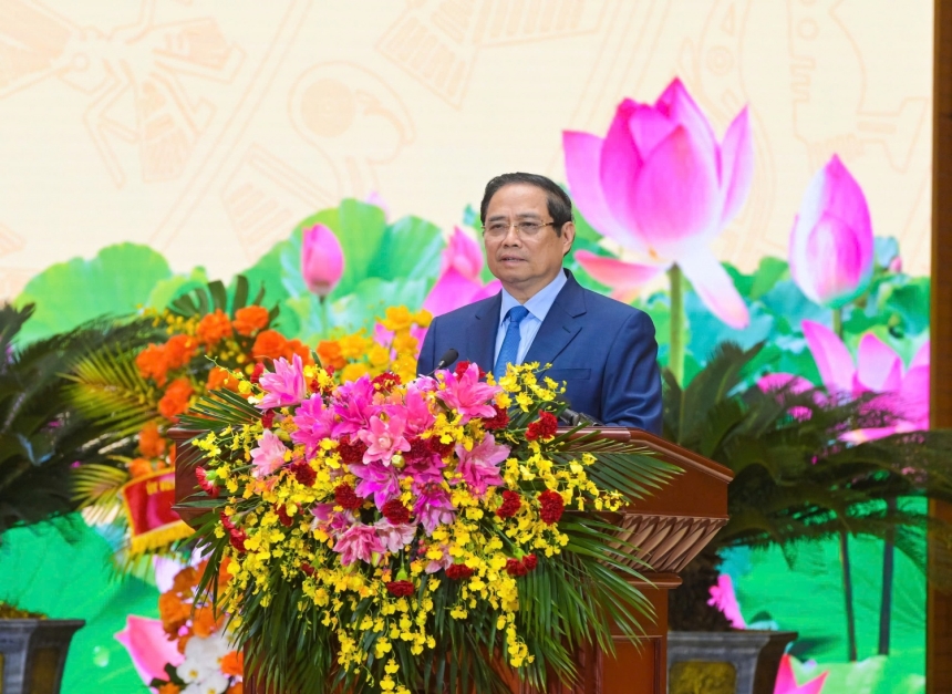 Đại hội Đại biểu Đảng bộ Petrovietnam lần thứ IV, nhiệm kỳ 2025 - 2030 Thủ tướng Phạm Minh Chính: Petrovietnam khẳng định niềm tin về một tương lai tươi sáng